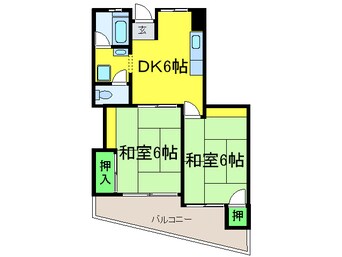 間取図 辻野マンション