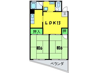 間取図 辻野マンション