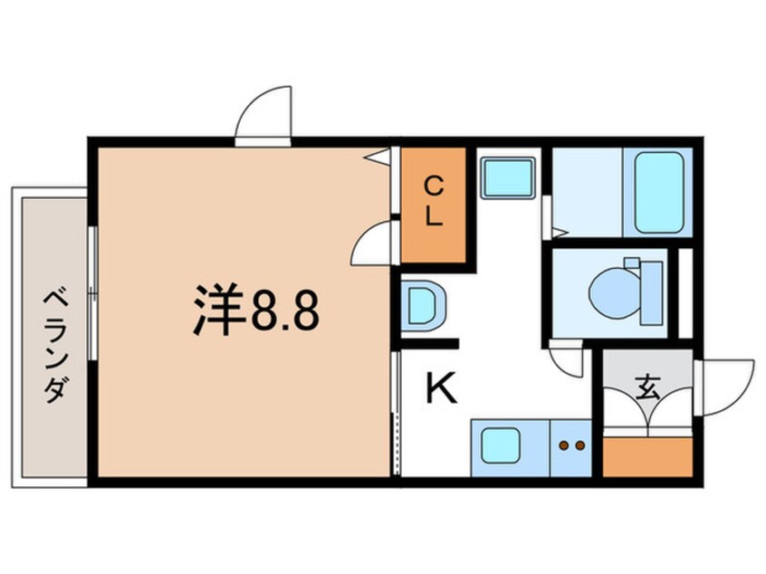 間取図 アーベルハイム