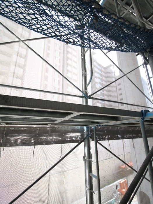 室内からの展望 ディームス江坂