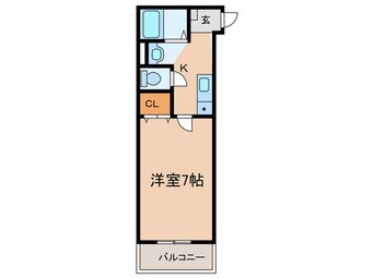 間取図 ﾎﾟﾓﾄﾞｰﾛ