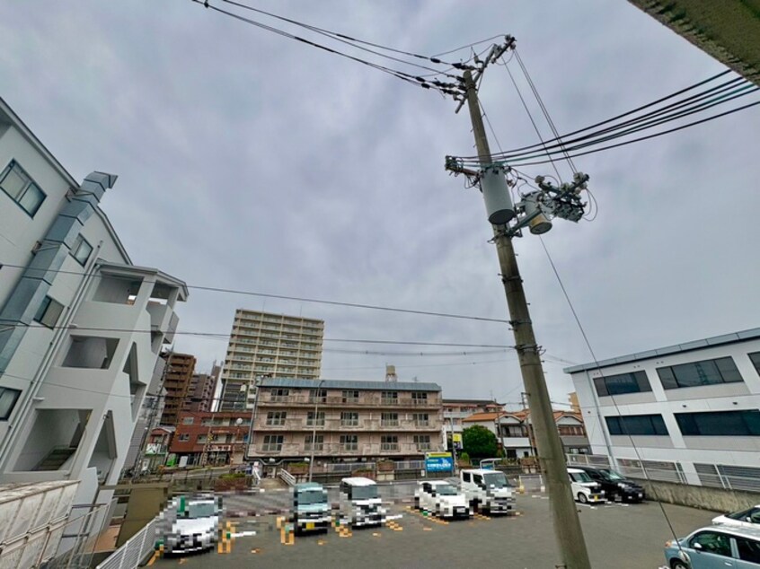 室内からの展望 ワキタハイツ