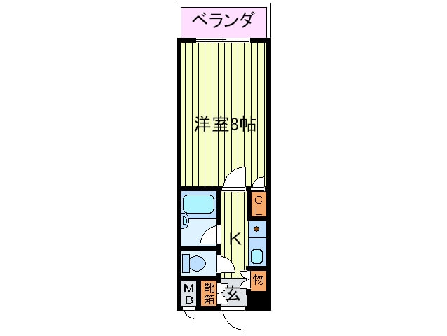 間取り図 レグノグリ－ン淡路