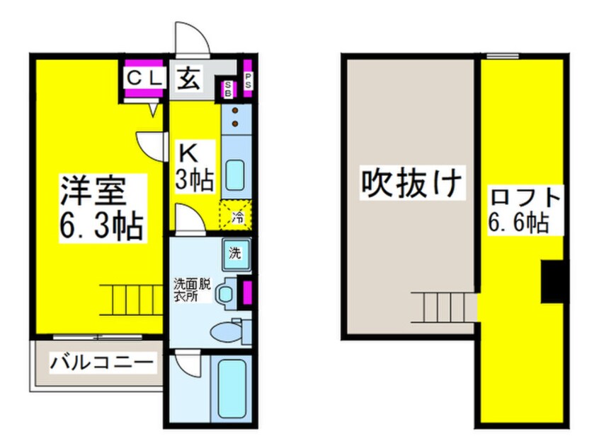 間取図 ｃｌｅｍｅｎｔｉｎｅ