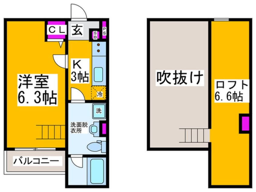 間取図 ｃｌｅｍｅｎｔｉｎｅ