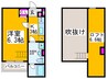 ｃｌｅｍｅｎｔｉｎｅ 1Kの間取り
