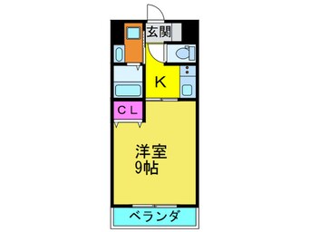 間取図 プラリア牧野阪