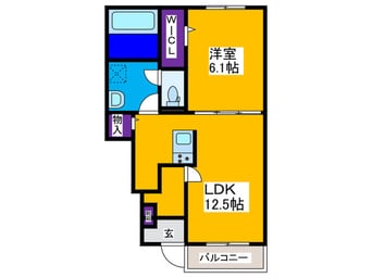 間取図 ヴェルノア