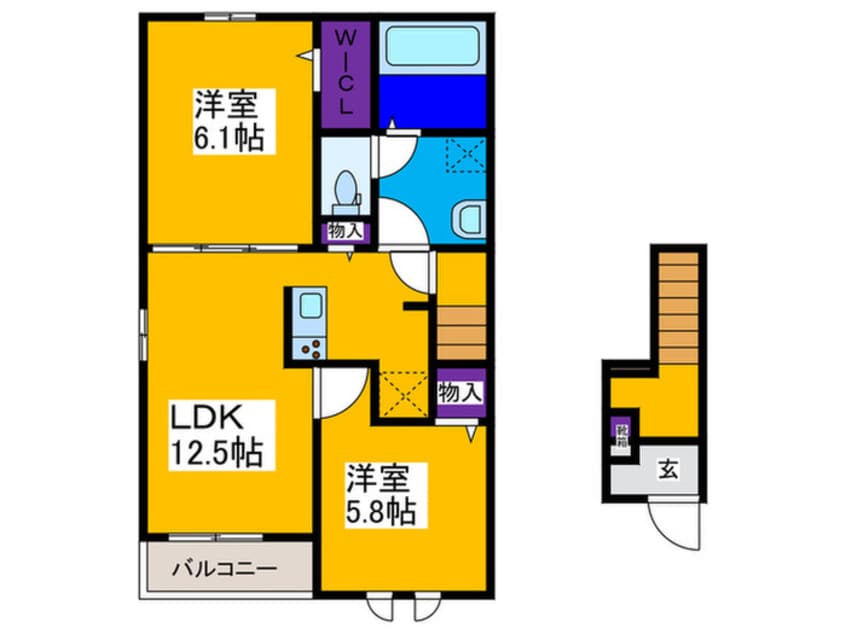間取図 ヴェルノア