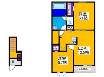 間取図 ヴェルノア
