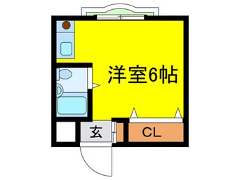 間取図 グリンヴェ－ルＡ棟