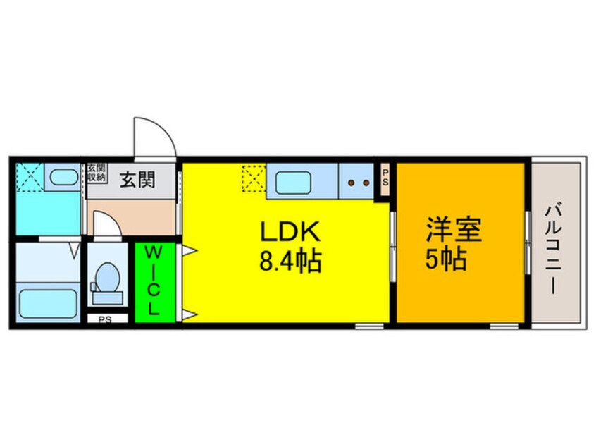 間取図 仮）モンタージュ鳳駅前