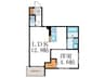 仮）Ｓｉｄｅ西ノ京 1LDKの間取り
