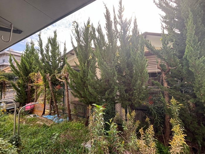 室内からの展望 ヴァンベ－ル武蔵