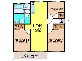 間取図 寺畑マンション