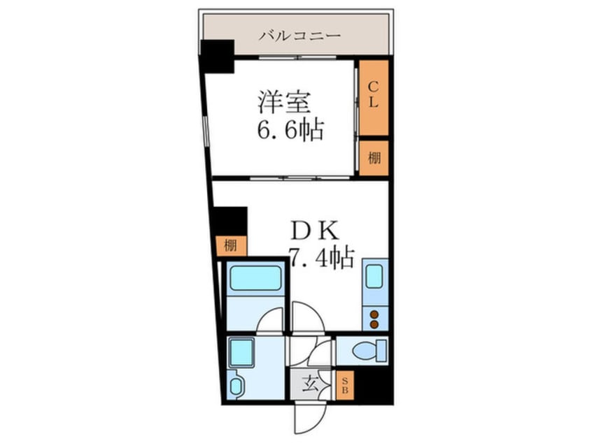 間取図 グラシオン西陣