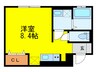 アビタシオン栄 1Rの間取り