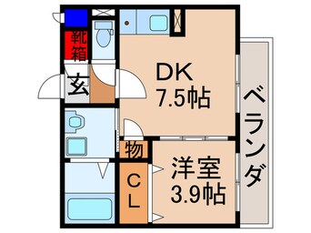 間取図 YNレジデンス枚方