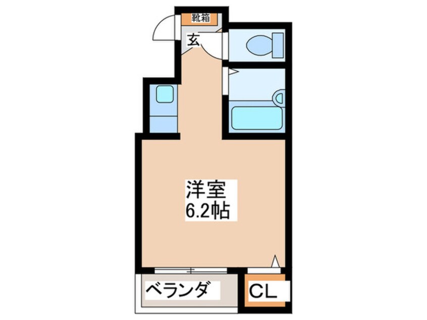 間取図 パッセン金川