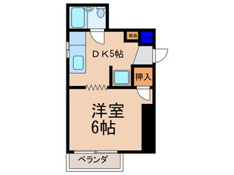 間取図 セピア ハイツ大宮