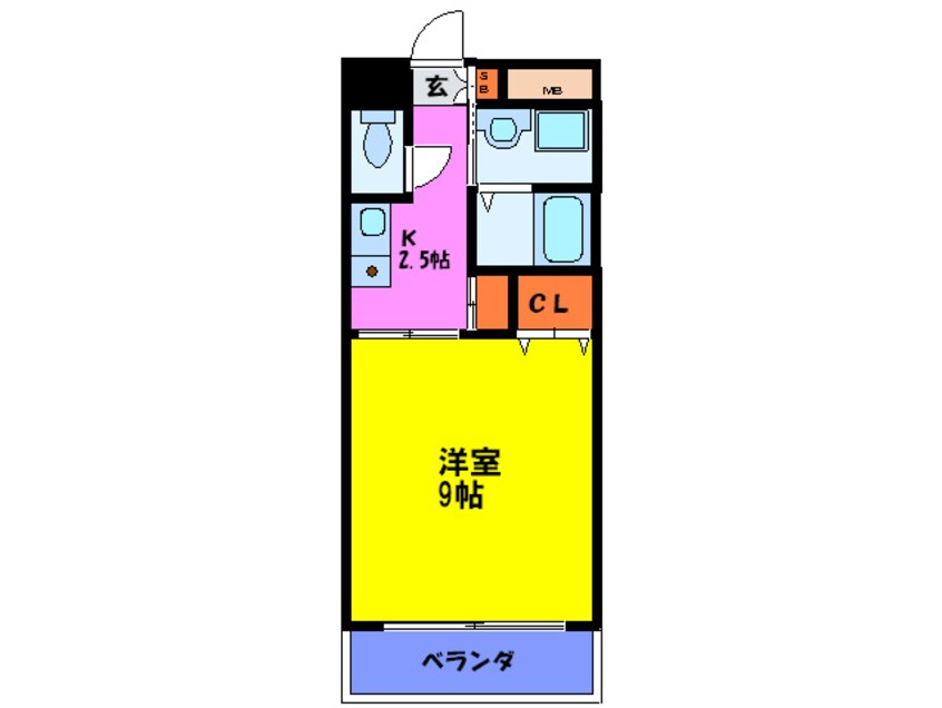 間取図 リッツＭＳＤ