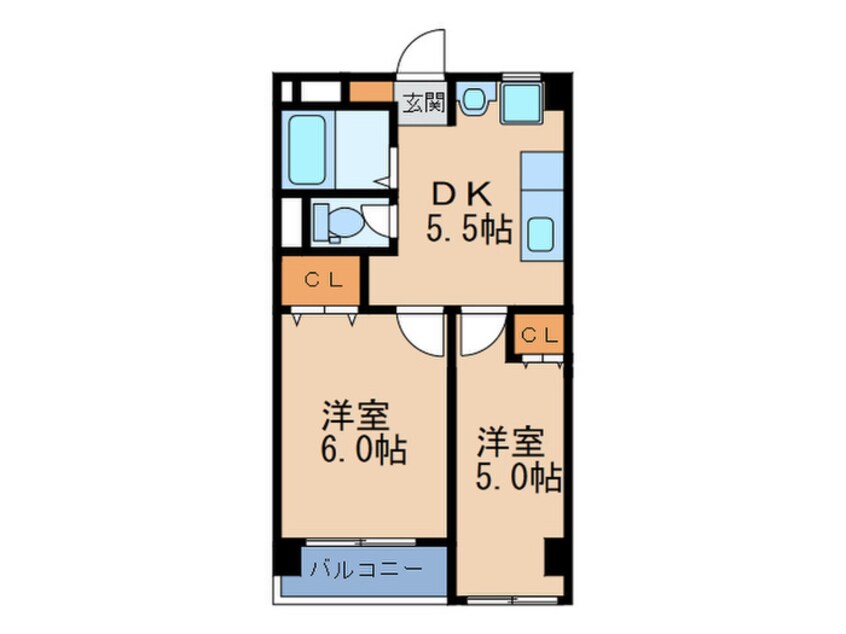 間取図 一吉マンション