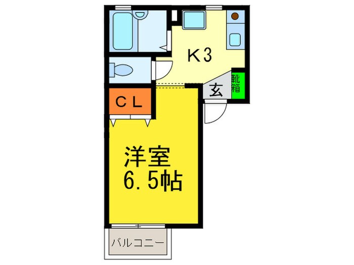 間取り図 メロディ－ハウスソロ