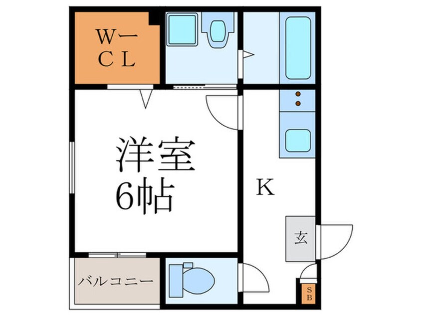 間取図 レジデンス藤