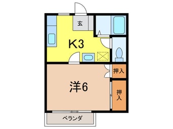 間取図 中野ハイツ