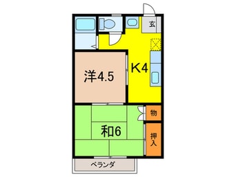 間取図 中野ハイツ