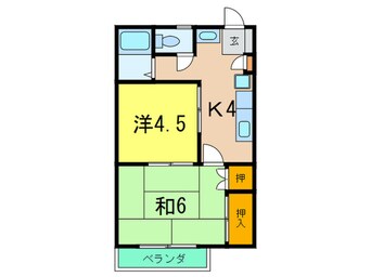 間取図 中野ハイツ