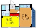 パレス東洋相川２号館の間取図
