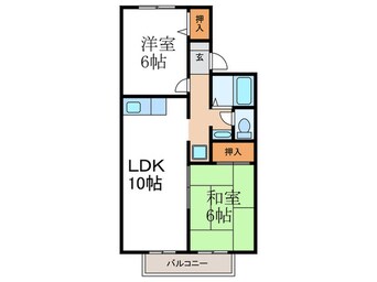 間取図 セジュール久我