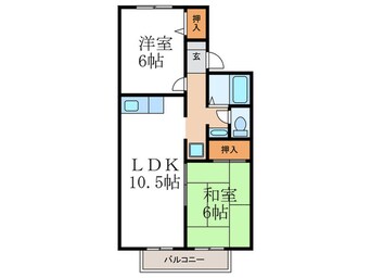 間取図 セジュール久我