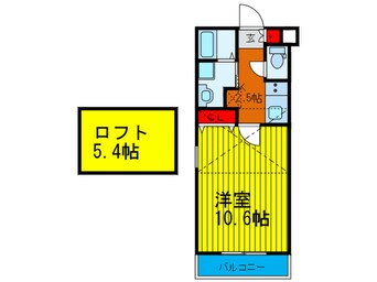 間取図 レジデンスナンワ香里園