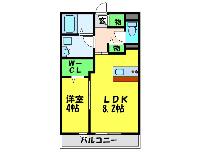 間取図 ラ・メゾン・ドゥ・サチ