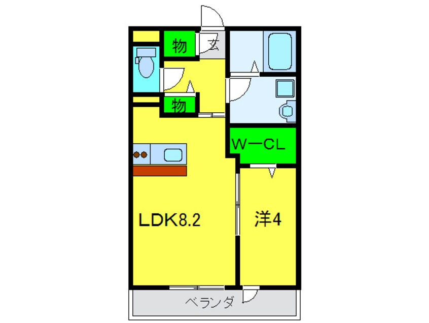 間取図 ラ・メゾン・ドゥ・サチ
