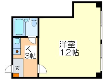 間取図 ジュネス・シャトー