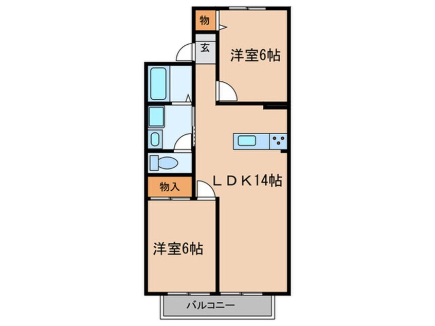 間取図 ソシア甲子園口