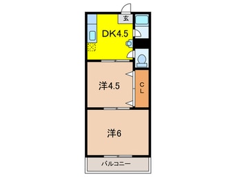間取図 浜田ハイツ