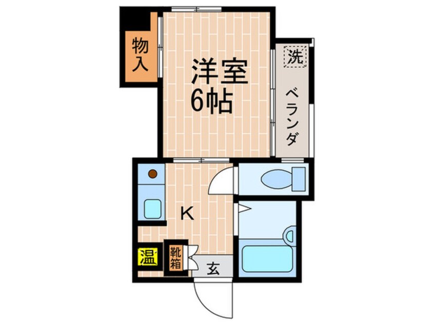 間取図 リエス東山三条