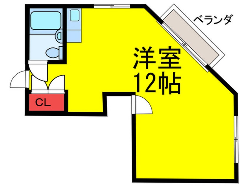 間取図 ラビアンヌレポー