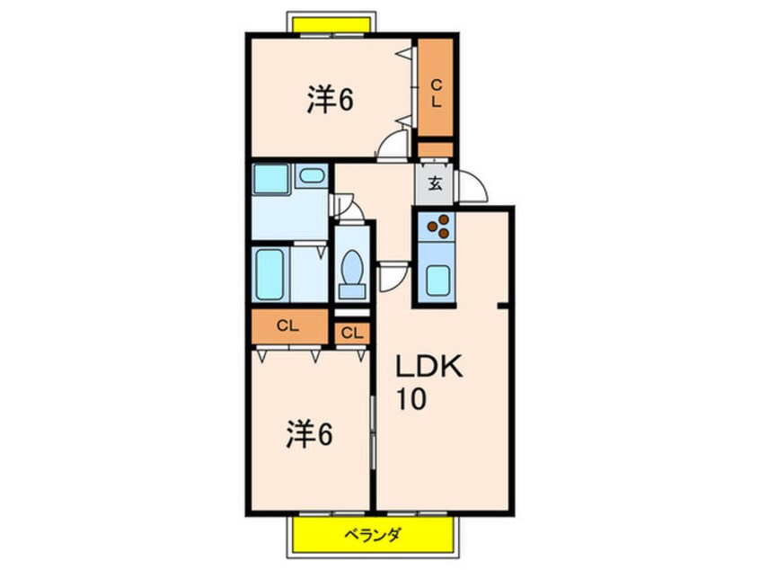 間取図 ミリカ・ルブラ