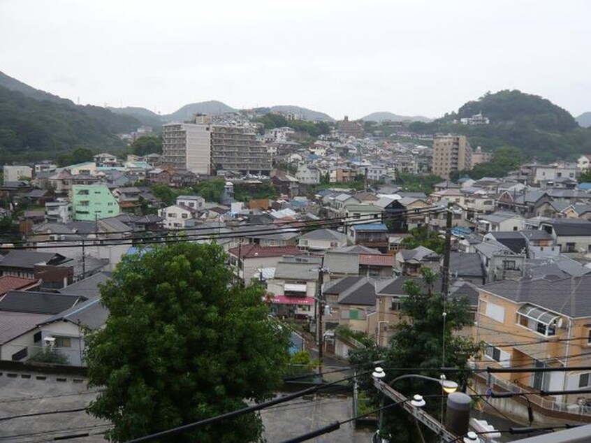 室内からの展望 ラム－ル長田