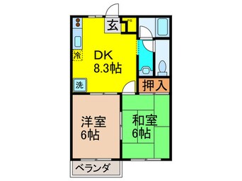 間取図 ドエル・イニシオ宝塚売布