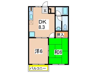 間取図 ドエル・イニシオ宝塚売布