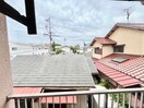 室内からの展望 北摂荘