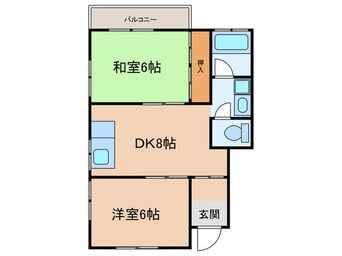 間取図 八木ハイツ