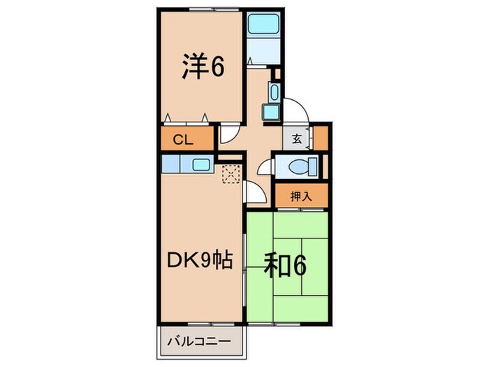 間取り図 グリ－ンパ－クニレの木