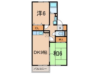 間取図 グリ－ンパ－クニレの木